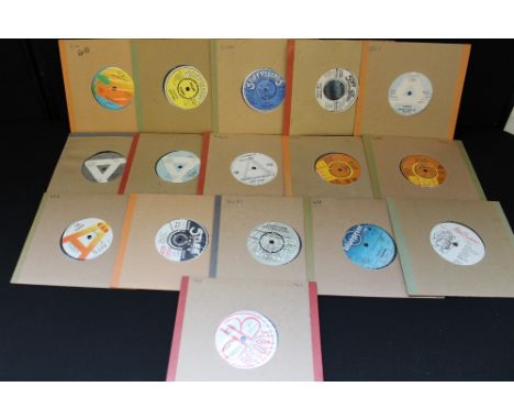 NEW WAVE PROMOS - Great collection of 16 x promo 7" singles. Artists/titles to include U2 - I Will Follow (single sided WIP 6