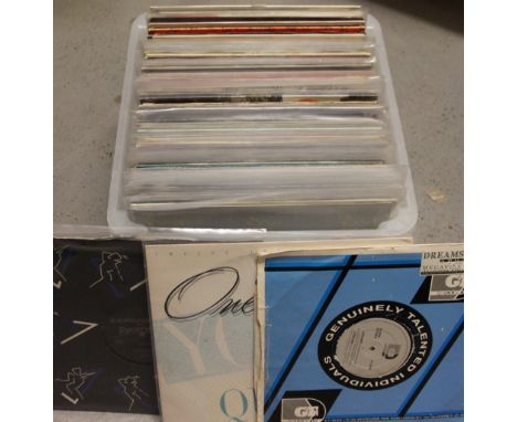 SOUL/DISCO/FUNK 1980s - A large collection of around 150 x 12" singles. Artists to include Charles & Gwen Scales, W.O.B.C, Cu