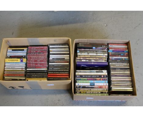 CDs/DVDs - Interesting collection of around 80 x CD albums and 20 x DVDs. DVD titles to include Deep Purple - Machine Head, T