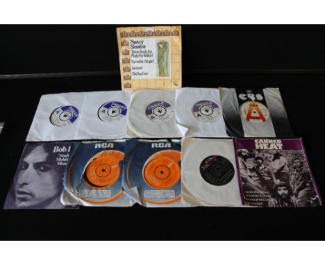 60s/70s DEMOS - Nice pack of 11 x promo 7" singles. Artists/titles to include The Rolling Stones (x3) - I Don't Know Why, Hon