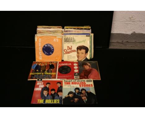 60s SINGLES - Super collection of around 100 x 7" singles and EP's to include many rarities. Artists/titles to include The Co