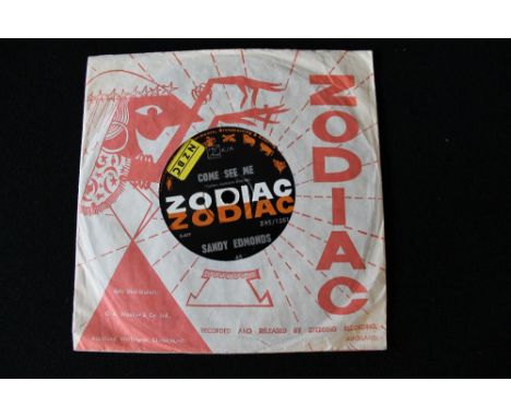 SANDY EDMONDS - COME SEE ME - A fantastic rare 7" killer version of The Pretty Things hit, issued in New Zealand on Zodiac (Z