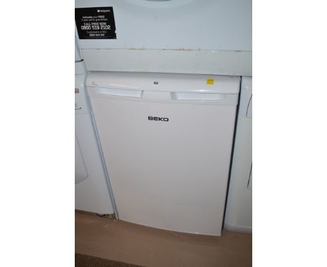 A Beko A+ Class under bench freezer.