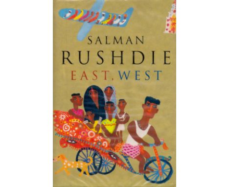 East, West by Salman Rushdie 1994 First Edition Hardback Book with 216 pages published by Jonathan Cape some ageing good cond