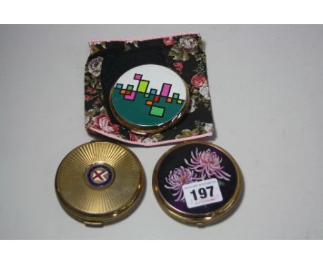 THREE COMPACT MIRRORS