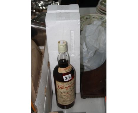 GLENFARELAS - GLENLIVET EIGHT YEAR OLD SCOTCH WHISKY, 105% proof (been opened)