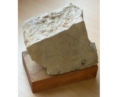 An antique Cuneiform Tablet fragment, possibly Mesopotamia circa late first millennium BC, proto-cuneiform is the name given 