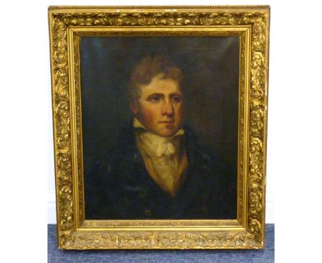 An early 19th Century English School Portrait of Thomas Riddell of Camieston (1778-1826), husband of Jane Ferrier (previous l
