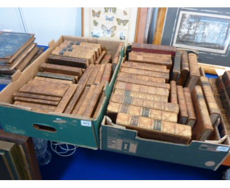 A large quantity of mid-18th C antiquarian books, mainly religious subjects including FARRAR, FREDERIC W.,"The Life of Christ