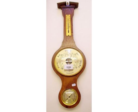 A Weathermaster barometer/thermometer 