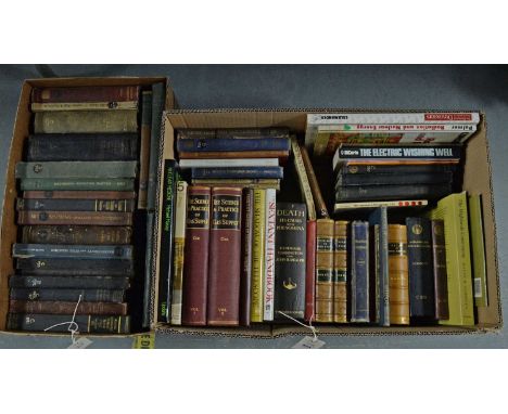 A selection of hardback and other books, titles including: Death: Its Causes and Phenomena, by Hereward Carrington and John R