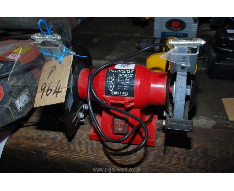 Parkside bench grinder