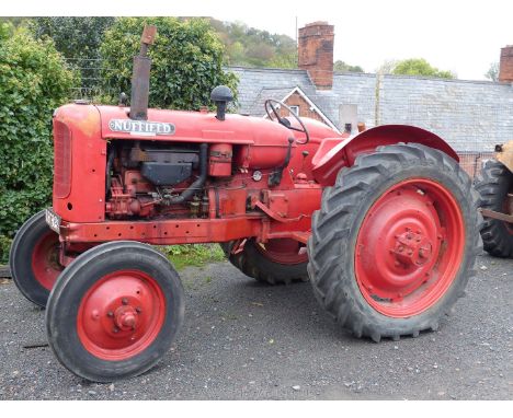 A Nuffield Universal M4 petrol/T.V.O. engined farm tractor registration number: LSV 924 serial number: "M4 NT 11.837" and acc