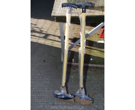 Two new garden edging tools