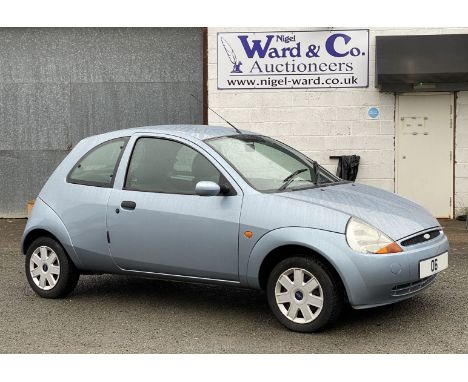 A Ford Ka Petrol - 1.3i, 3 door Hatchback, 1299cc, Light Blue, Registration: CN06 PSY First registered on 19th September 2006