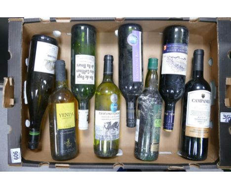 A collection of Vintage Wines to include Porcupine Ridge, Tenda , Tintern Parva, Campaneo etc (8) 