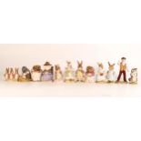 A collection of Beswick & Royal Albert Beatrix Potter figures to include - Mrs Rabbit Cooking (6a)