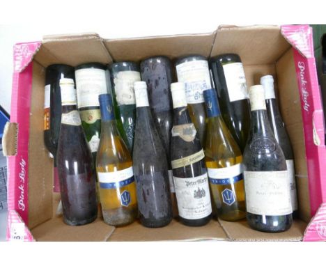 A collection of Vintage Wines to include 1995 Rothbury Trident, 1990 Vin Dalsace, Domaine De Cray Touraine, 1998 Hour , 1998 