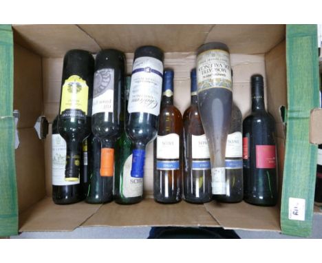 A collection of Vintage Wines to include Yellowwood Shiraz, 2007 Soave Cissico, 2018Domaine Tour Lamothe Cotes De Gascogne et