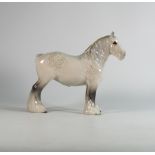 Beswick grey 818 Shire horse