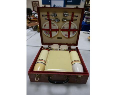 Vintage Brexton Pottery Picnic Set 