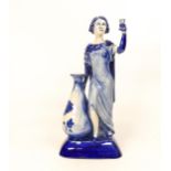 Kevin Francis / Peggy Davies Blue Fusion figure Charlotte Rhead