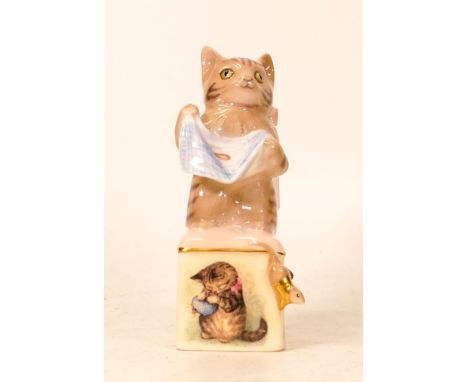 Royal Worcester Limited Edition Candle Snuff Miss Moppet from Beatrix Potter 