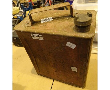 One vintage petrol can
