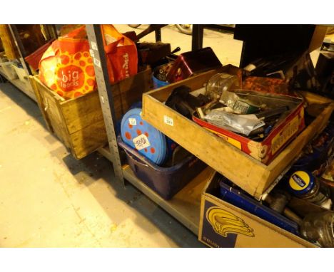 Large quantity of tools, fitting nuts, bolts etc