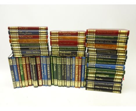 The Great Writer Library; collection of hardback classics including The Great Gatsby, Pride & Prejudice, Jane Eyre, etc in fi