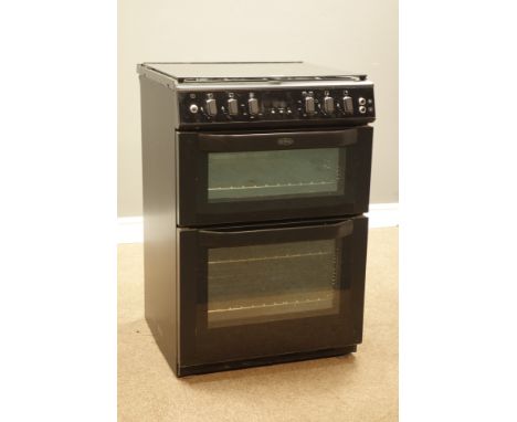 Belling FSG60DOF gas cooker with four burner hob, W60cm (This item is PAT tested - 5 day warranty from date of sale) 