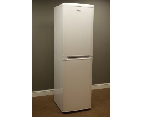 Beko CDA543FW fridge freezer, W55cm  (This item is PAT tested - 5 day warranty from date of sale)    Condition Report   Click