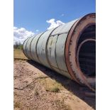 Dryer: Approximately 10.5 x 32 single pass rotary drum dryer, (taken out of service) No blower, no