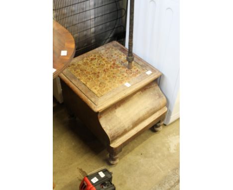 A Victorian step commode.