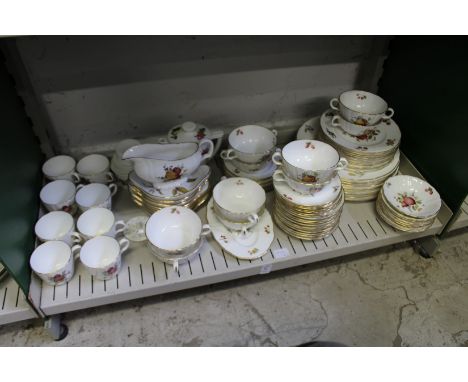 A large quantity of Royal Worcester Delecta and similar china.