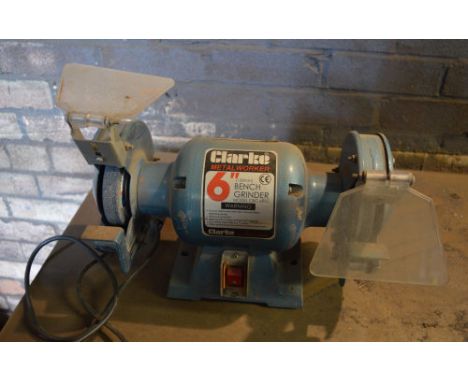 Clarke 6" bench grinder

** Please note: VAT is chargeable on this lot. **