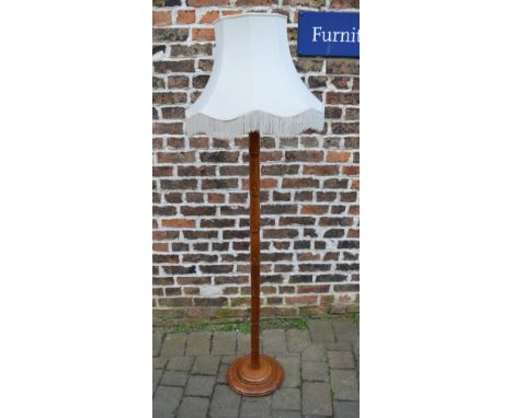 Oriental style standard lamp