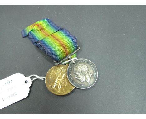Two Medals to 02 7545 Joseph Turner, Army Ordnance Corps, George V 1914-1918 and The Great War for Civilisation.