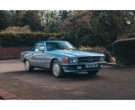 With low ownership and in virtually flawless, original condition, this collector-grade 300SL has covered less than 6,000 mile