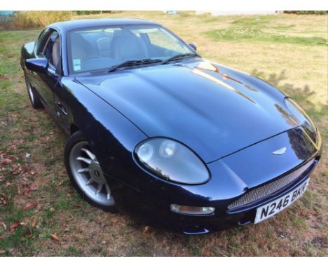 A stylish example of Aston's elegant DB7 in a lovely colour combination that has covered just over 18,000 miles.Introduced to