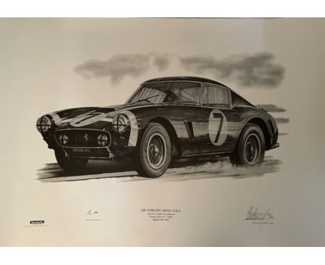 Competing in the Tourist Trophy on August 8th, this is a limited edition (75 of 850) high quality Lithographic print signed b