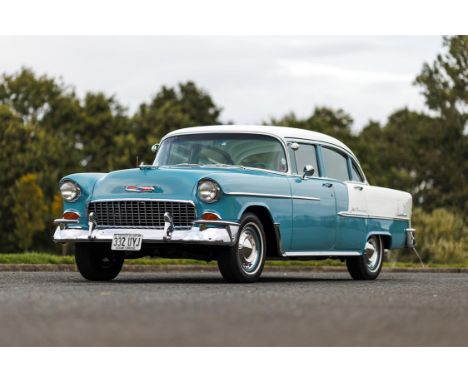 A multiple show-winning, and magazine-featured '55 Bel-Air beautifully restored with amazing attention to detail.Offered here