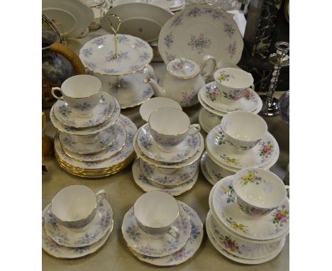 Teaware - a Colclough part tea service; Royal Doulton Arcadia pattern teawares; qty