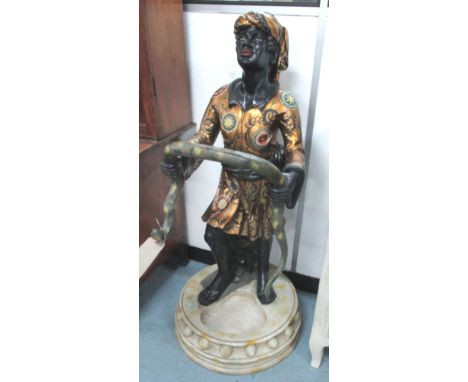 BLACKAMOOR STICK STAND, painted finish, 62cm x 125cm H.