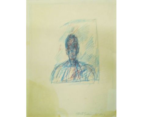 ALBERTO GIACOMETTI (Italian, 1901-1966), offset lithograph, Giulio Einaudi Editore, blindstamped 'Spiritus Durissima Coquit',
