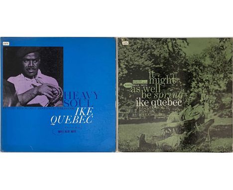 IKE QUEBEC - BLUE NOTE LP RARITIES PACK. A wonderful pack of 2 Blue Note jazz LPs by tenor sax player Ike Quebec. Titles incl