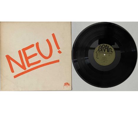 NEU! - NEU! LP (BRAIN 1004 - GERMAN ORIGINAL PRESS). A lovely original pressing of the self-titled krautrock masterpiece by N