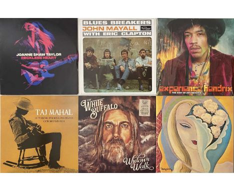 BLUES/ BLUES ROCK - MODERN/ REISSUE LP COLLECTION. A super collection of around 33 blues/ blues rock LPs, all modern/ reissue