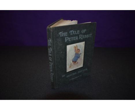 Children's. Beatrix Potter. The Tale of Peter Rabbit. London: Frederick Warne and Co. Not a first edition or one of the early