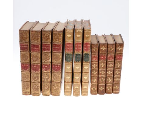 J. Granger. A Biographical Dictionary, 4 volumes, second edition, engraved portrait frontispiece, contemporary mottled calf, 